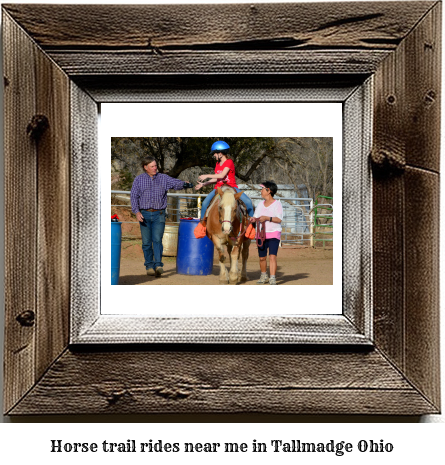 horse trail rides near me in Tallmadge, Ohio